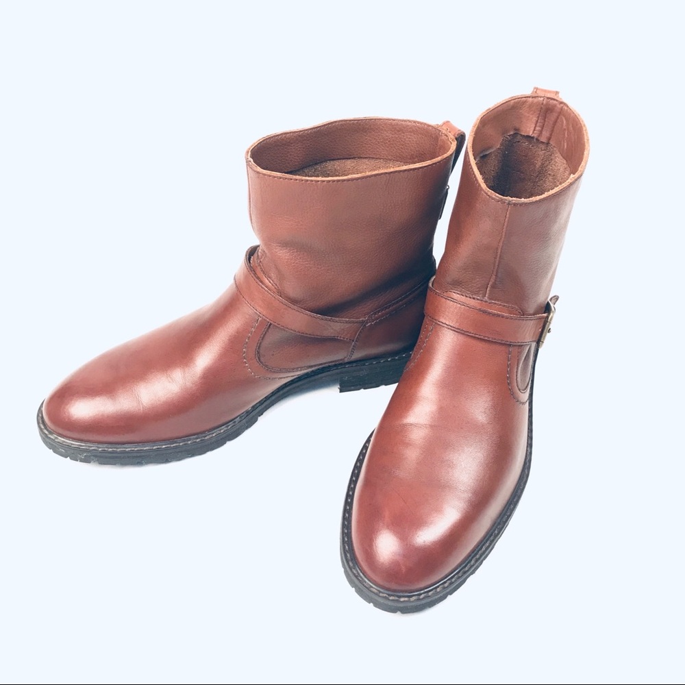 Florsheim Limited Leather Moto Boots